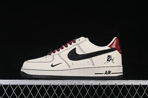 All categories Nk Air Force 1 Air Force series Nk Air Force 1 Low Air Force low-top Nike Air Force 1'07 Low Year of the Horse limited rice porcelain Yingmo Air Force 1 low-top casual sneakers IB4607-171